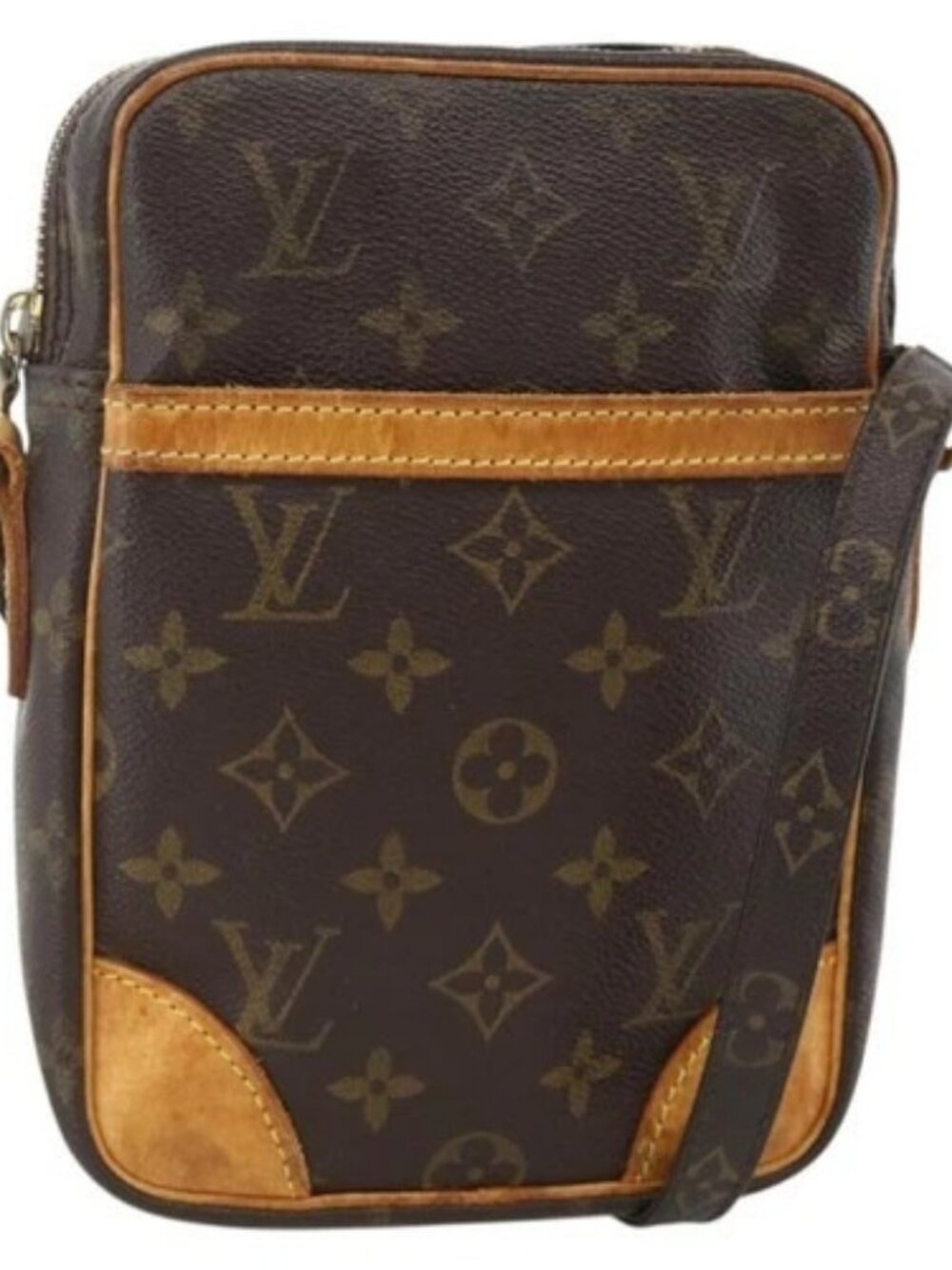 LOUIS VUITTON Monogram Danube Shoulder Bag M45266 LV Auth BA11905